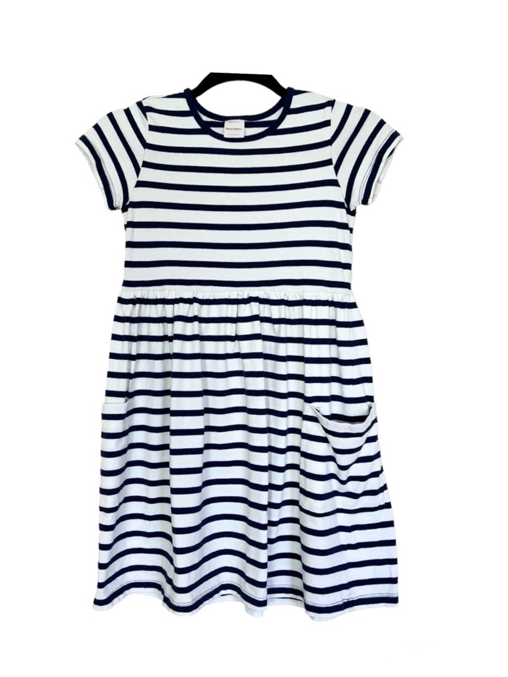 Hanna Anderson Girls Short Sleeve Dress Size 10